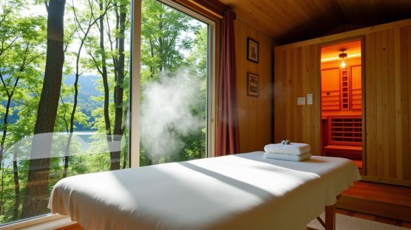 Massage, sauna et grand air : une journée bien-être à l'Éco-Domaine La Fontaine